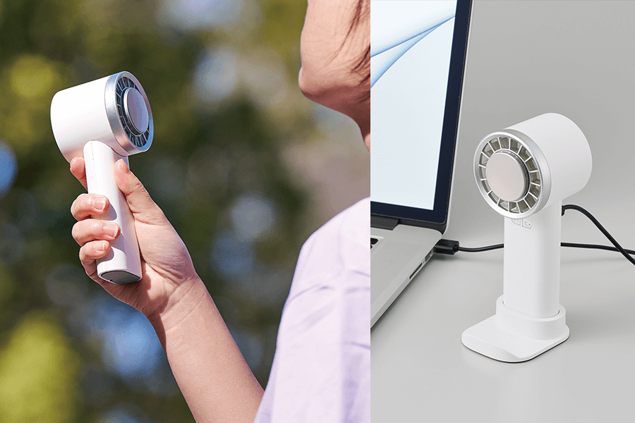 ハンディファンを安全に使うに注意点