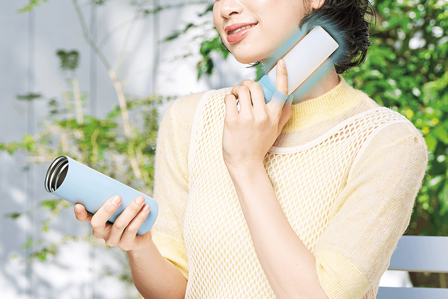 持ち歩きや保管しやすい熱中症対策グッズ